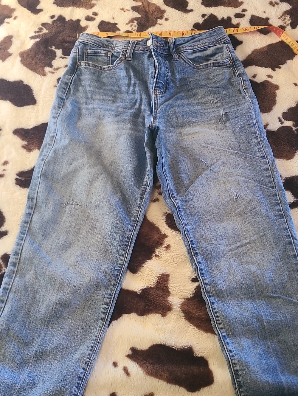 Time and Tru Light Blue Boyfriend Jeans